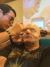 Taller de maquillaje en latex