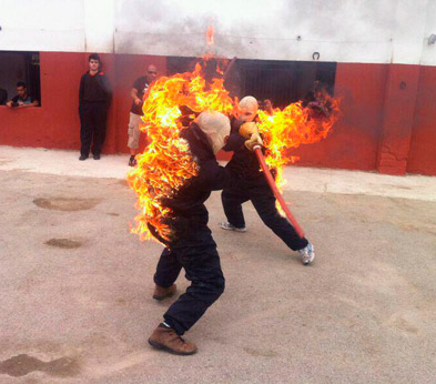 Especialistas de escenas de acción para el cine y publicidad. Stunt Academy