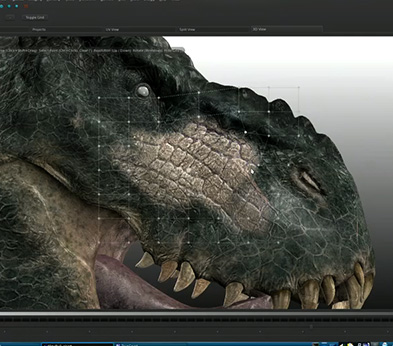 3D texturing and Painting con Mari, software de The Foundry